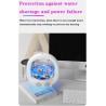 USB Rechargeable Air Humidifier, Anti-gravity Humidifier, Seven-color Light Humidifier, Automatic Off, Suitable For Office,