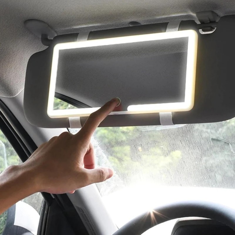 Rétroviseurs de voiture | Rétroviseurs de voiture réglables | Rétroviseurs de voiture LED | Pare-soleil de voiture LED avec 3