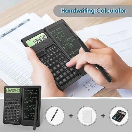 Calculatrice Scientifique Pliable à Énergie Solaire