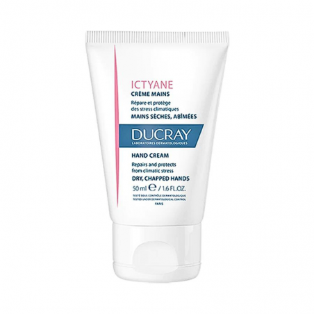 Ducray Ictyane Crème Mains Réparatrice Protectrice – 50ml